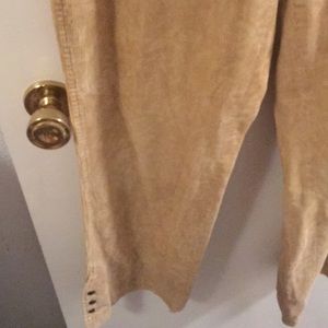 Boutique Corduroy Pants Paisley Beige